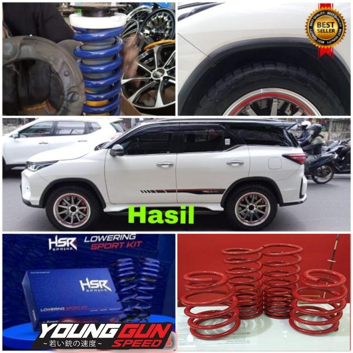 Lowering Kit Hsr Per Ceper FORTUNER VRZ & TRD velg mobil semarang