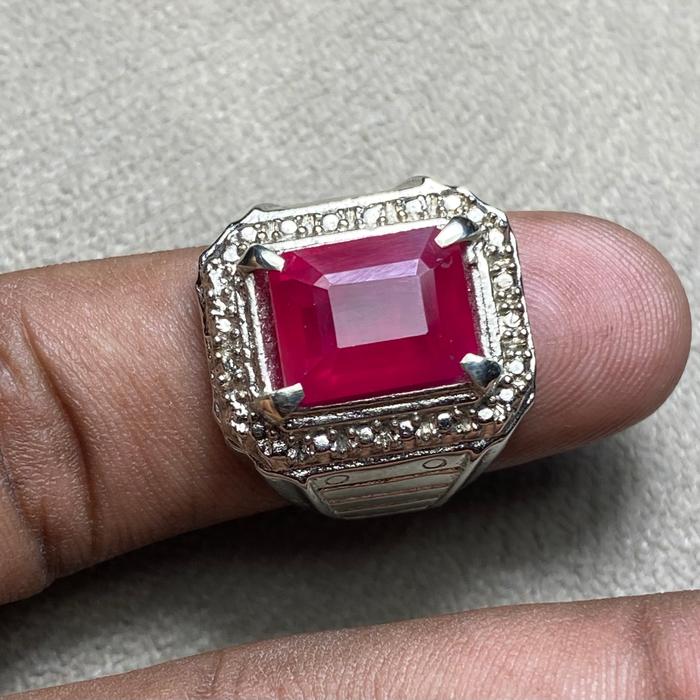 cincin ruby siam batu ruby chatam king ruby kotak