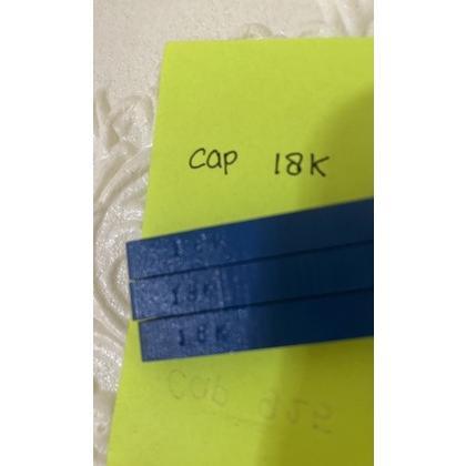 CAP KADAR EMAS 18K/CAP KADAR PERHIASAN ANGKA 18K/CAP ANGKA EMAS 18K