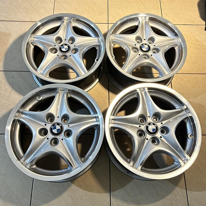 Velg BMW Z3 Style 40 R17x7.5 et. 41 5x120 for E36 E46 Polished Lips