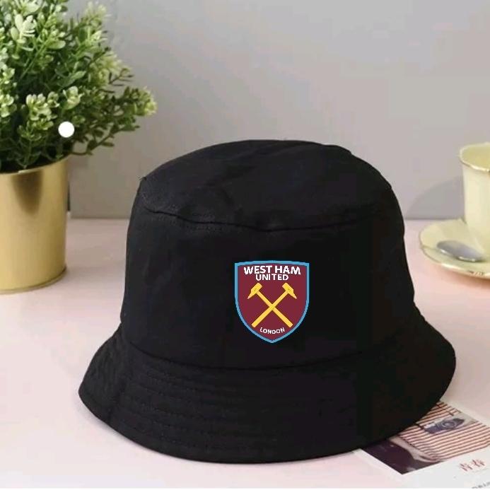 topi bucket hat Westham united