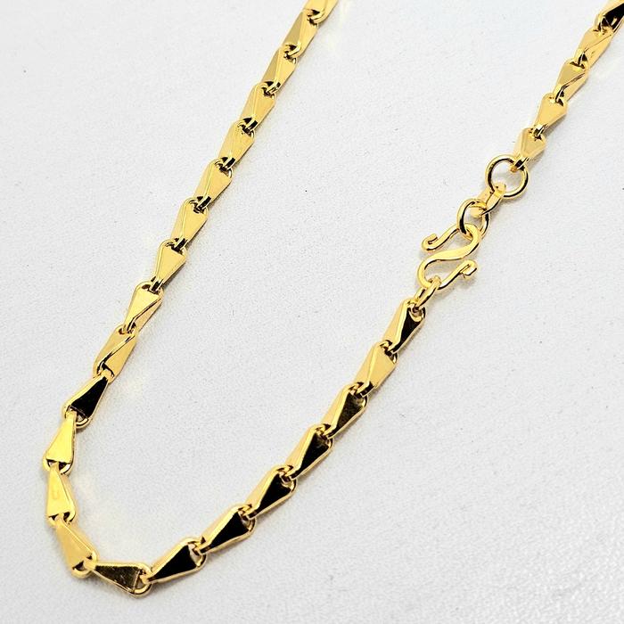 Kalung Emas Muda Model Padi 10 Gram