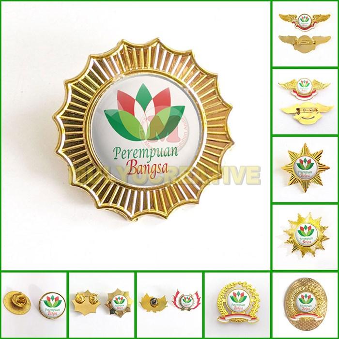 Pin Perempuan Bangsa PKB Pin Bros Wing Logo Perempuan Bangsa PKB