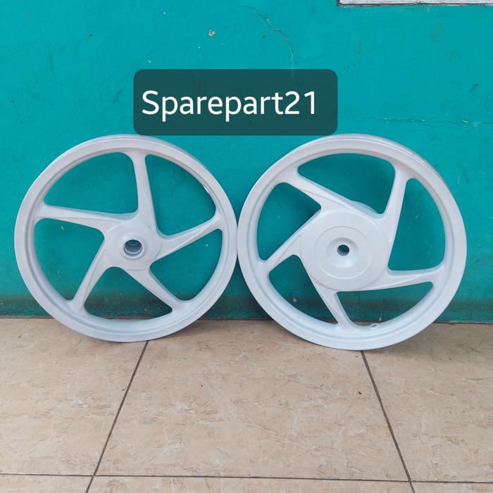velg beat karbu pnp vario 110 scopy repaint putih