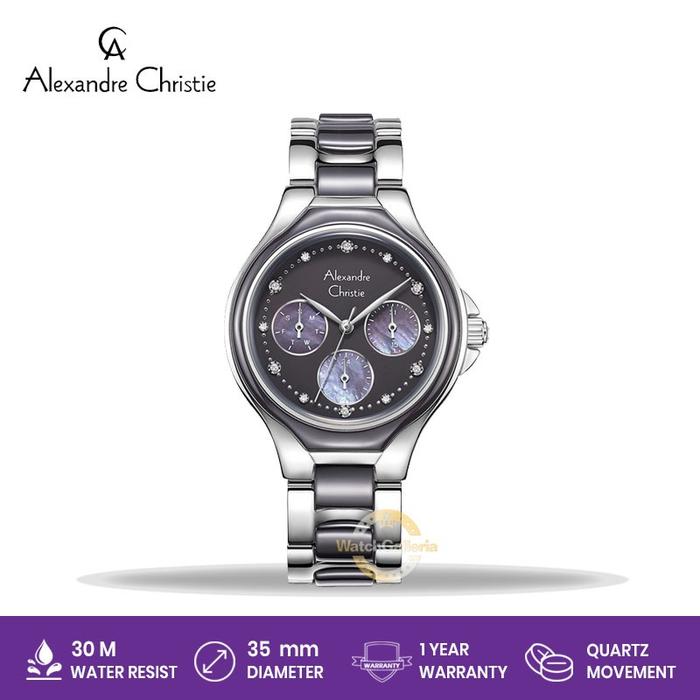 Jam Tangan Wanita Alexandre Christie AC 2B03 BF BSSGR Original Resmi