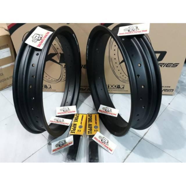 Dejun- Velg Crf Ring 17 Lebar 250 300 350 17 Hole 36 Dan Hole 32 Sama