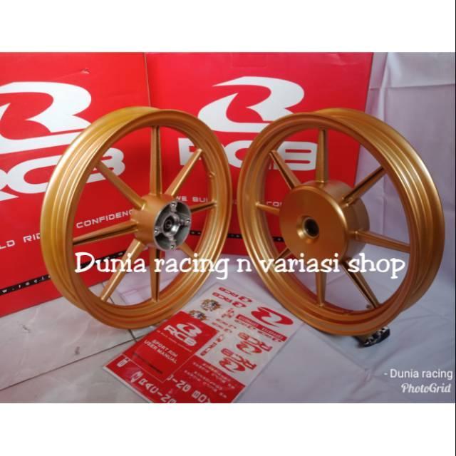 Dejun- Velg Rcb Sp811 Palang 8 Beat Fi Scoopy Beat Vario 110 Karbu