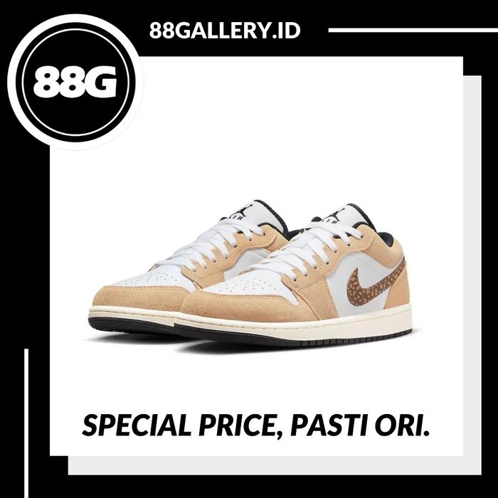 Air Jordan 1 Low SE Brown Elephant 100% Original