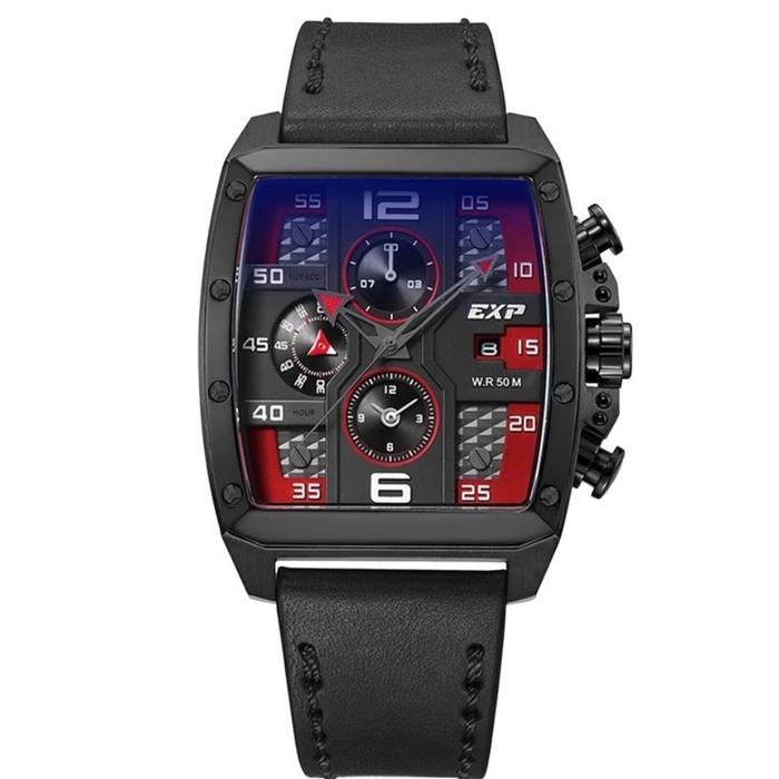 Jam Tangan Pria Original Expedition EXP E6636M Kulit