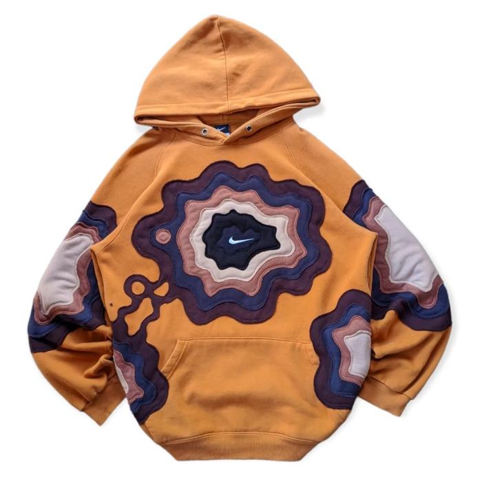 reworked hoodie nike