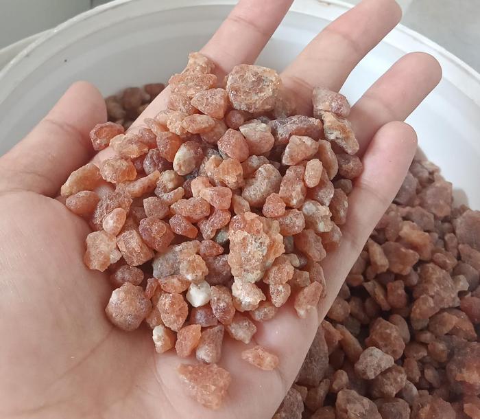 Natural Orange Garnet Rough Big Rough / Raw paket 100 grams