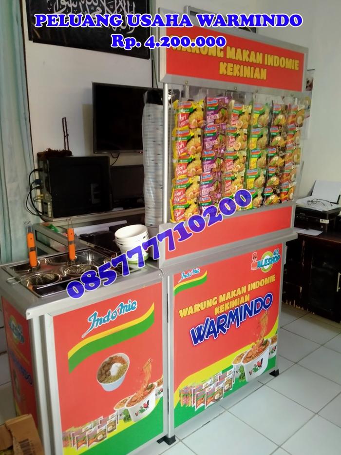 Usaha Warmindo  Booth portable