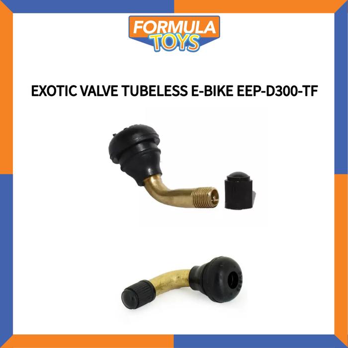 PENTIL UNTUK SEPEDA LISTRIK/E-BIKE EXOTIC VALVE TUBELESS E-BIKE EEP-D300-TF
