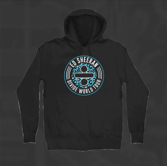 [Official Ed Sheeran] Leopard Stamp Hoodie - Resmi