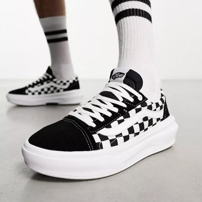 Vans Old Skool Overt CC Checkerboard Black White BNIB 100% Original