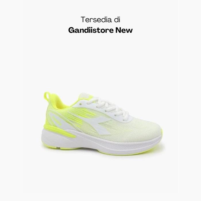Sepatu Sneakers Wanita Diadora Gemini (F) DIAF1230101H Beige Lime WMNS