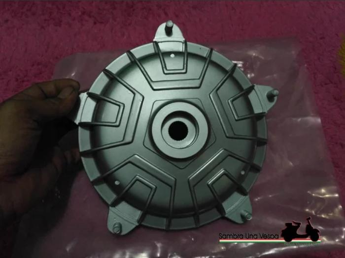 Tromol Belakang Vespa PXE Exlusive Excel Spartan motif Kembang Batik