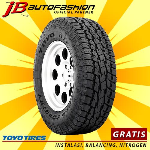 Toyo Tires Open Country AT2 275 55 R20 Ban Mobil Fortuner, Pajero