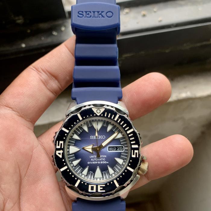 seiko monster limited edition SRP455 rare item