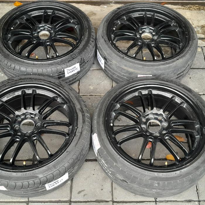 VELG SEKEN MOBIL RACING RE30 RING 17 BAUT 8X100/114.3 COCOK DI VIOS