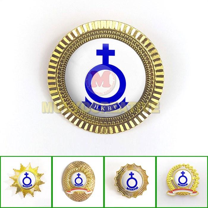 Pin HKBP Indonesia All Model Bros Logo HKBP Lapis Resin