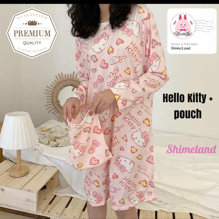 Baju Tidur Wanita Import Daster You Can See Korea Model Bra Cup Import