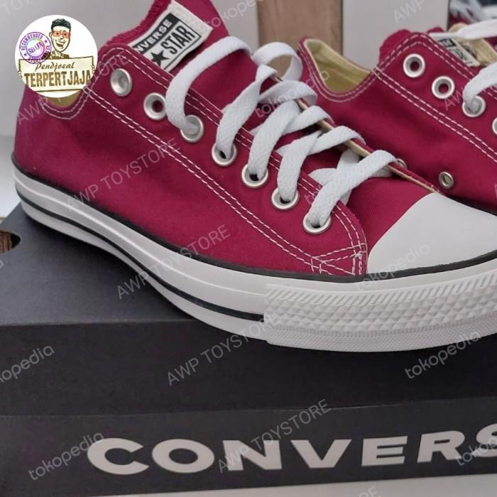 Sepatu Converse Merah Unisex Uk 42 NOS