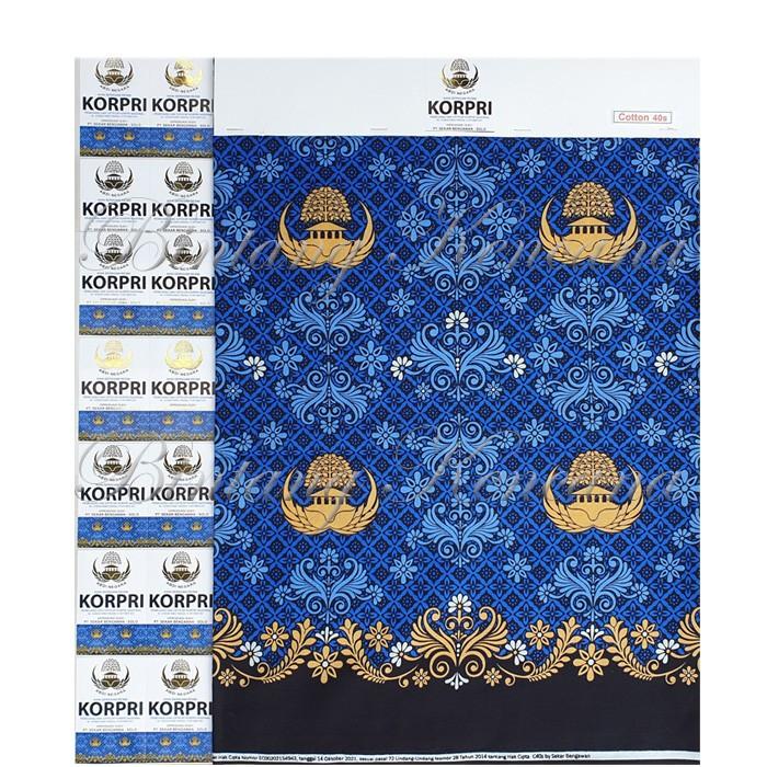 Kain Seragam Korpri Katun 50s - Per 3Meter - Produksi PT Sekar Bengawan