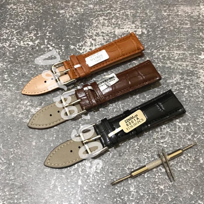 TALI JAM TANGAN KULIT TIME KING LEATHER STRAP TIME KING ORIGINAL