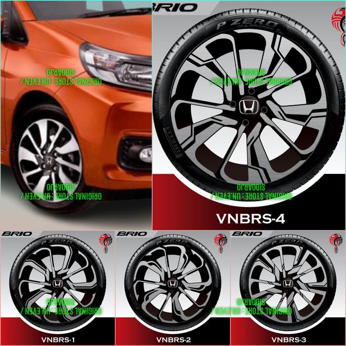 STICKER VELG BRIO RS NEW