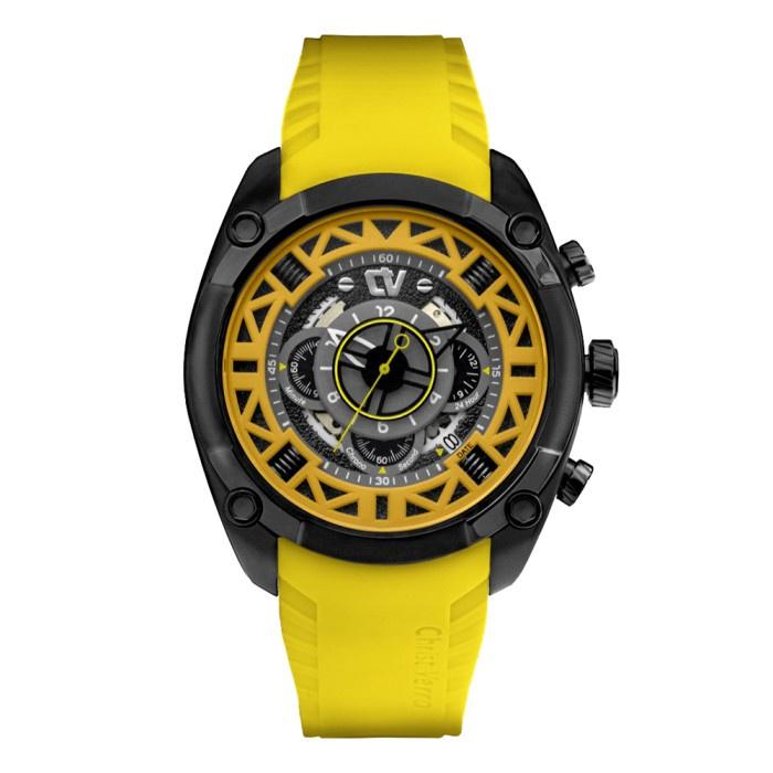 Jam Tangan Pria Christ Verra C11122G-36 YLW Original
