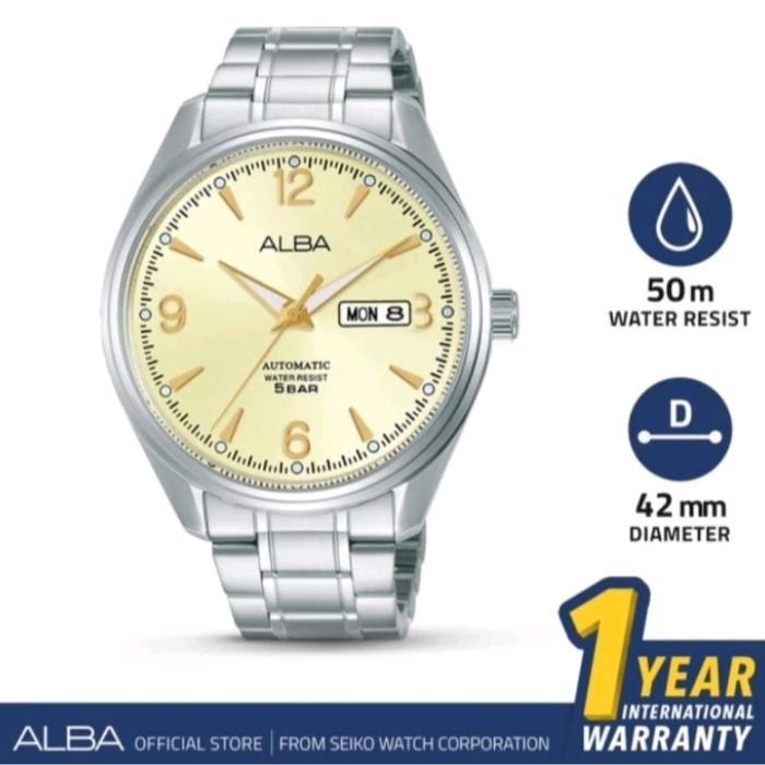 Alba AL4155#AL4155#AL4155X1#Alba AL4155X1#jam tangan pria Alba al4155