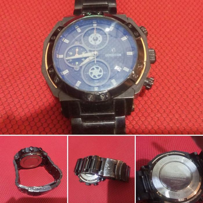 Jam Tangan Expedition Chronograph E6385M  second preloved