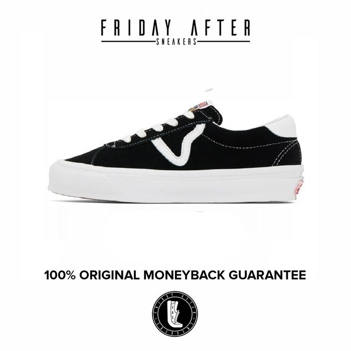 Sepatu Sneakers Vans Style 73 DX Epoch Anaheim Black White Original