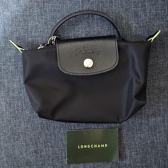 Longchamp Pouch Black with strap