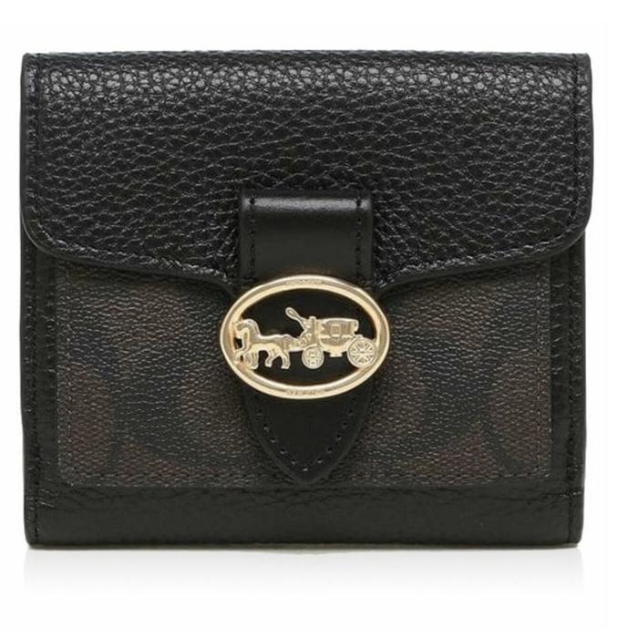Dompet Kecil Wanita Original Coach Georgie Small Trifold Wallet