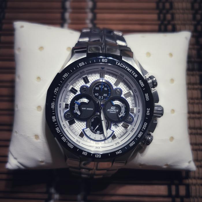 Casio Edifice EF-554D Blue Original Resmi