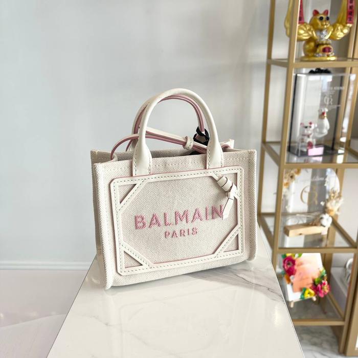 TAS BALMAIN B-ARMY MINI CANVAS BLACK