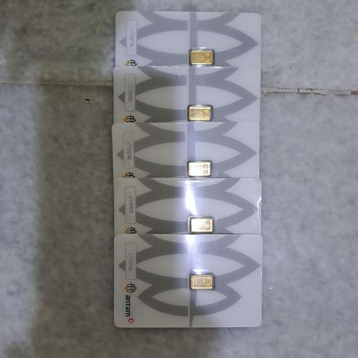 Emas antam 0.5 gram