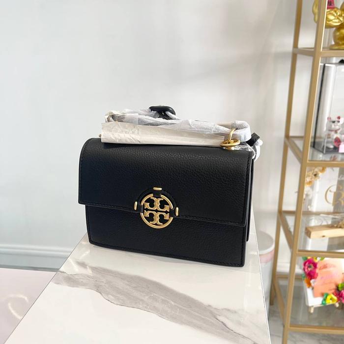 TAS TB MINI MILLER SHOULDER BAG BLACK GHW