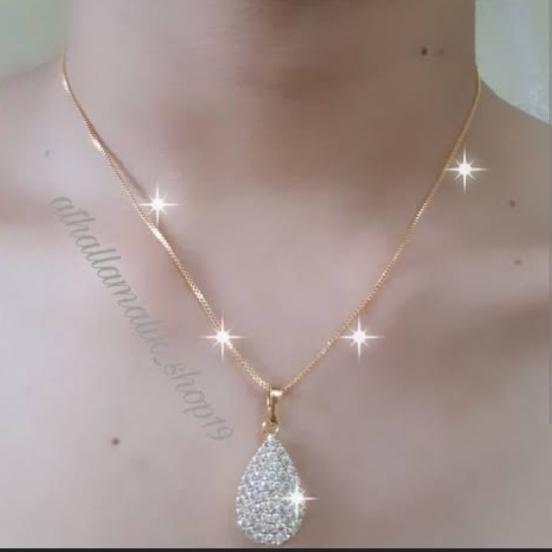 kalung xuping lapis emas 24k