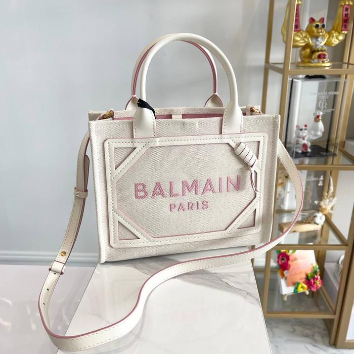 TAS BALMAIN B-ARMY SMALL CANVAS BEIGE