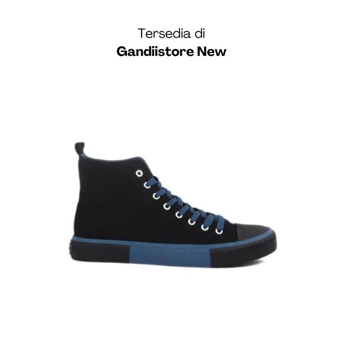 Sepatu Sneakers Pria Airwalk Salter (M) High Black Blue Men Original