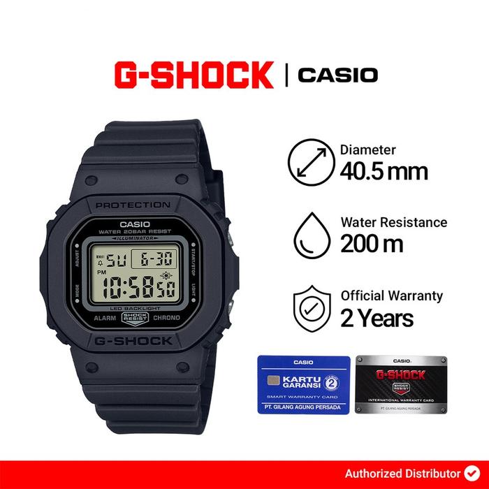 Casio G-Shock GMD-S5600BA-1DR / GMD-S5600BA-1 Original & Garansi