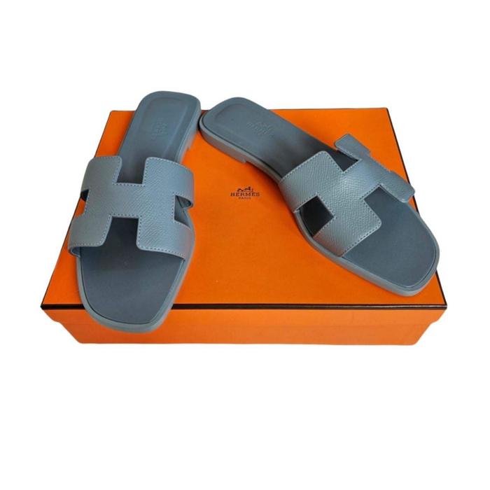 Sendal Hermes Oran Epson Griss Antartique Original
