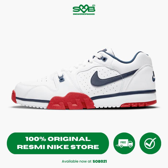 Sepatu Training Nike Men's Cross Trainer Low Shoes White/Obsidian/Gym