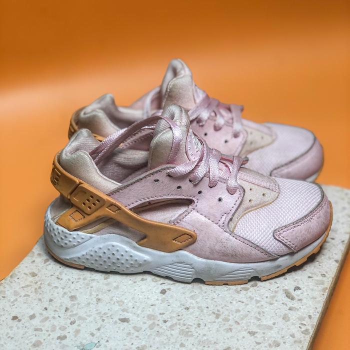 sepatu Anak Bekas nike original Huarache Pink Anak