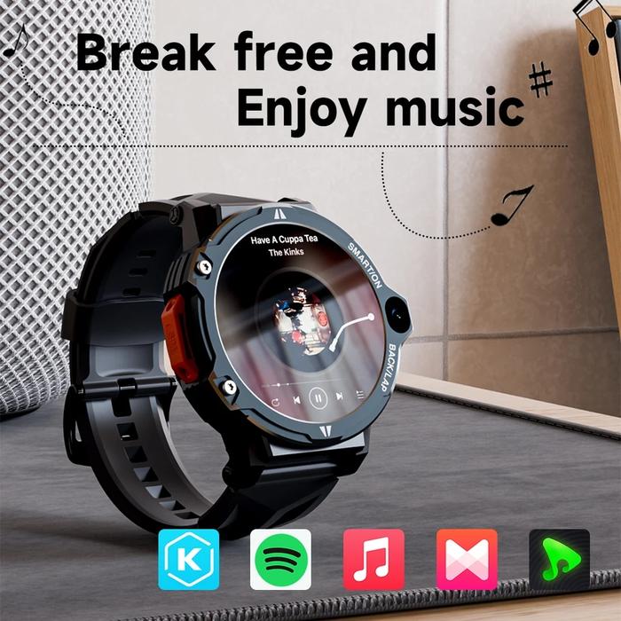 SMARTWATCH LOKMAT APPLLP 6 PRO 4G JAM TANGAN PRIA ANDROID WIFI CAMERA