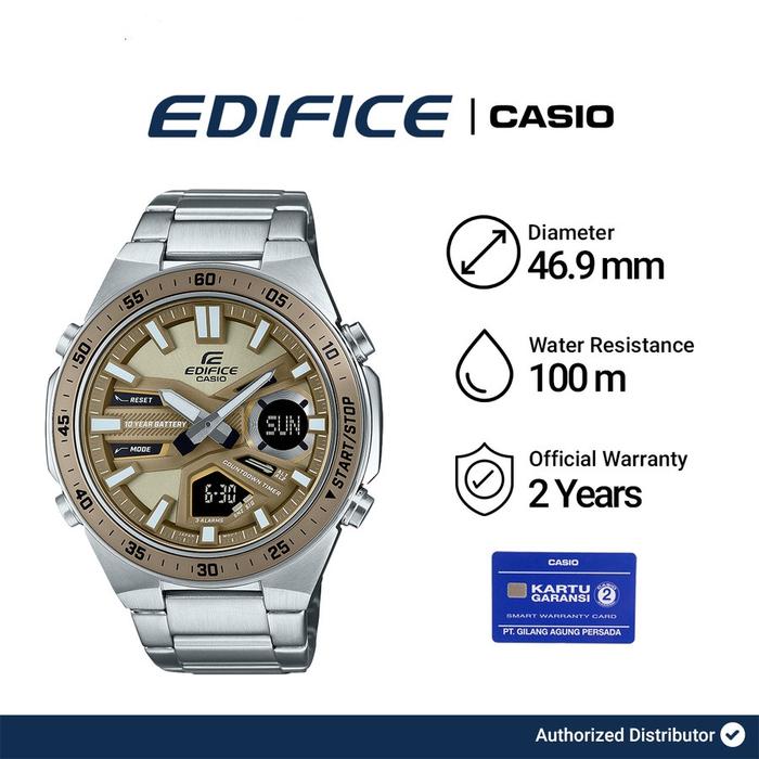 CASIO EDIFICE EFV-C110D-5ADF / EFV-C110D-5A Original & Garansi