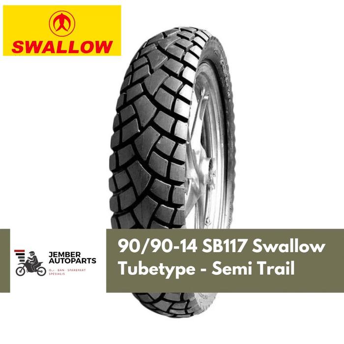 Ban Luar Motor 80 90/ 90 90 14, 70 90/ 80 90 17 Swallow Semi Trail